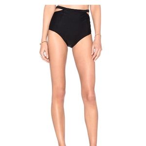 Lonely Edie Style High Waisted Brief With Mesh Side Panels. Size Small. NWT.